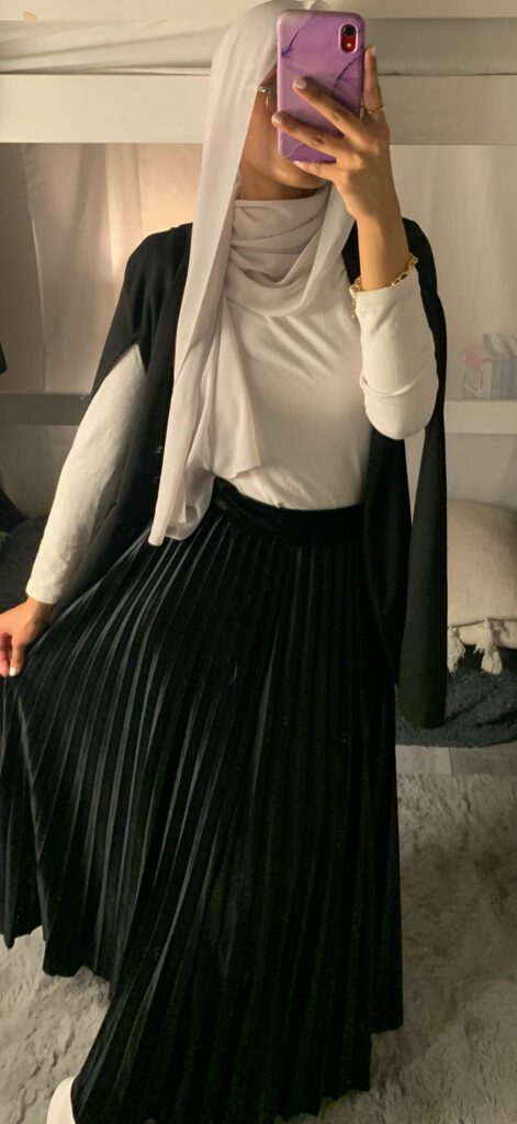 smart hijab outfit for work