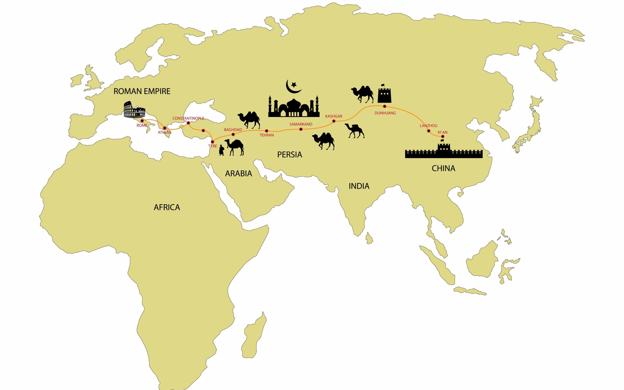 how did the early islamic empire spread