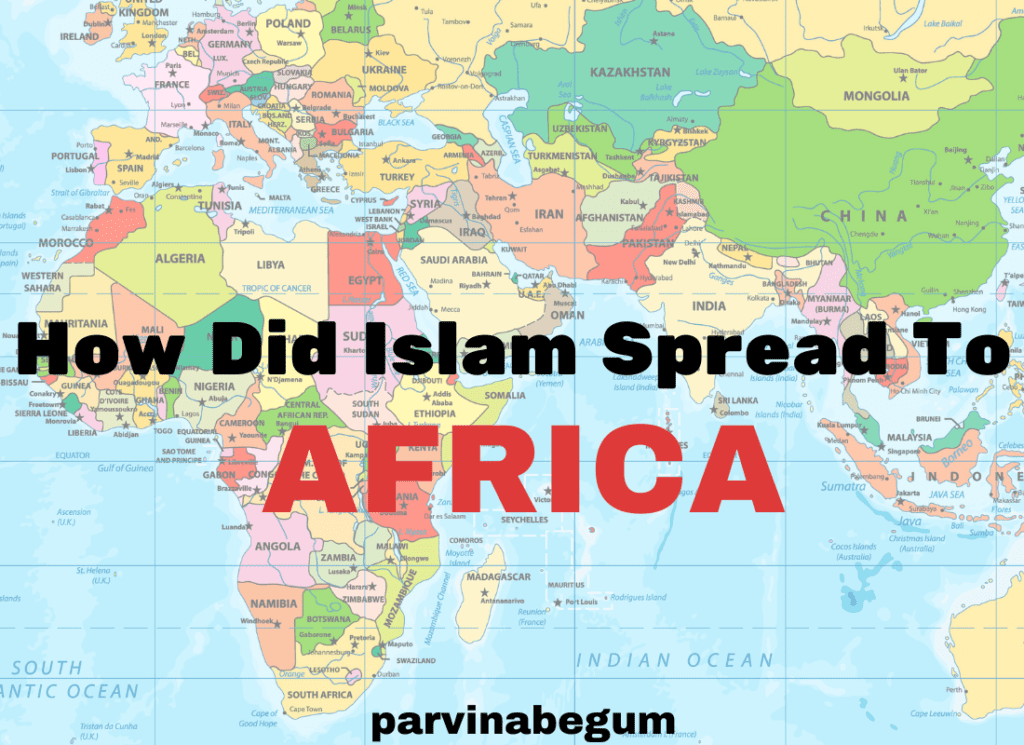 how did islam spread to africa