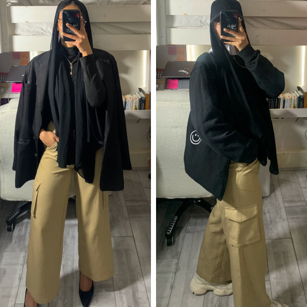 5 Cute Cargo Pants Outfit Ideas Every Hijabi Must Copy